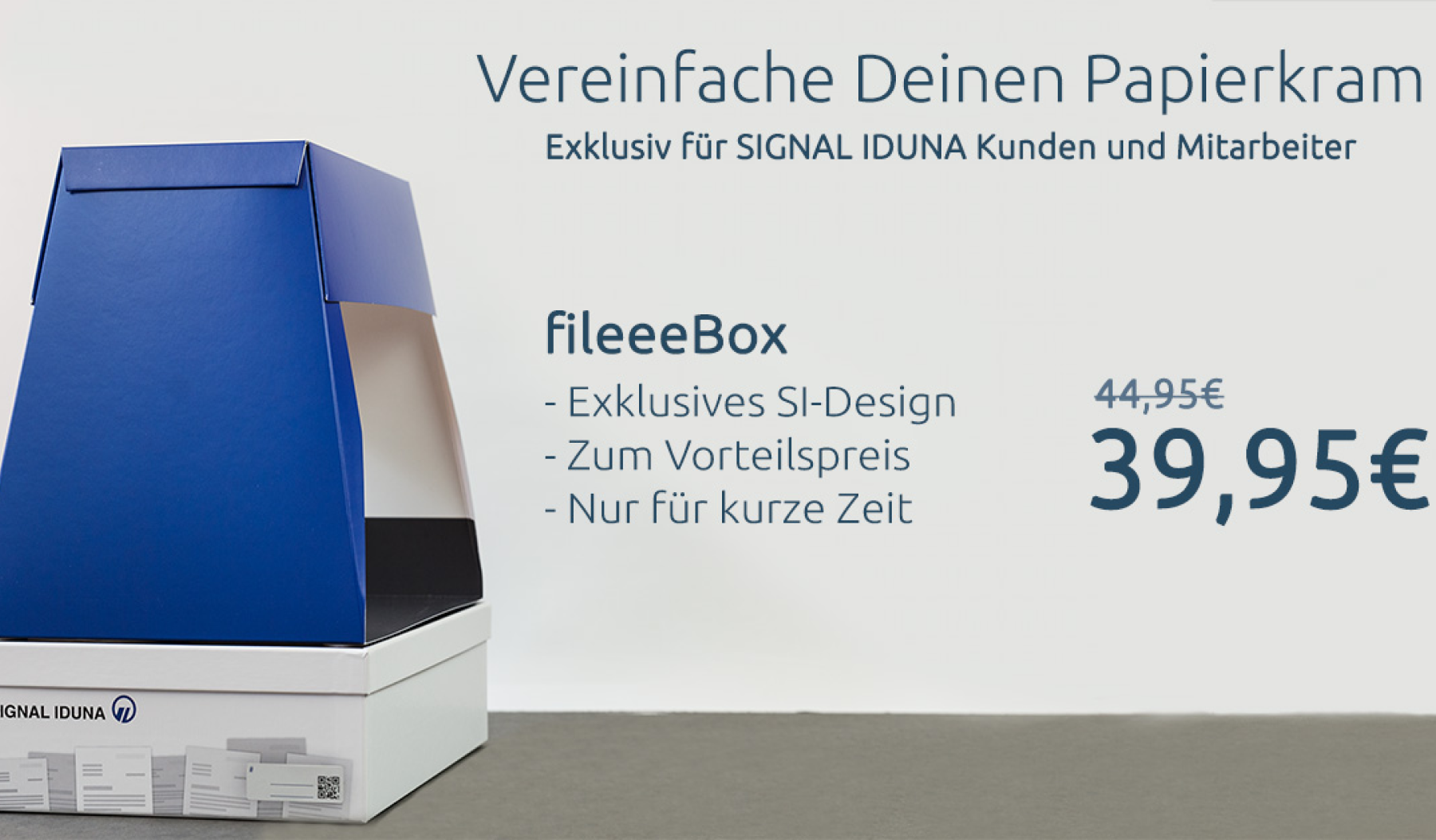fileeeBox in SIGNAL IDUNA design fileee
